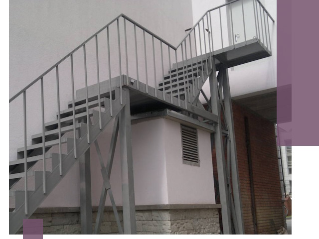 Монтаж пожарных лестниц под ключ в Зиме с гарантией качества