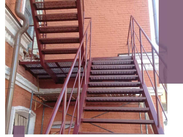 Демонтаж пожарных лестниц быстро и безопасно в Зиме