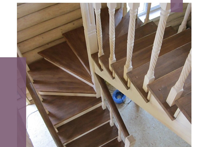 Реставрация деревянных лестниц в Зиме от 4296 руб.