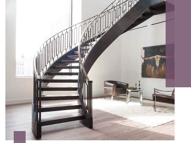 Металлические лестницы на заказ с монтажом и гарантией в Зиме