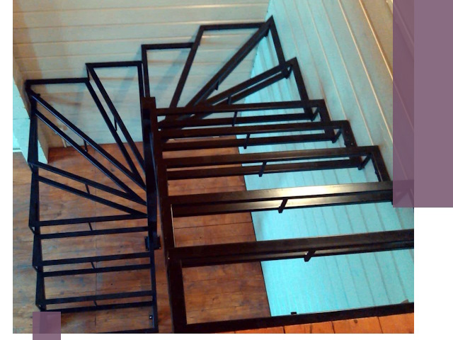 Изготовление металлических лестниц любой сложности в Зиме