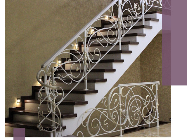 Кованые лестницы под ключ в Зиме — изготовление и монтаж