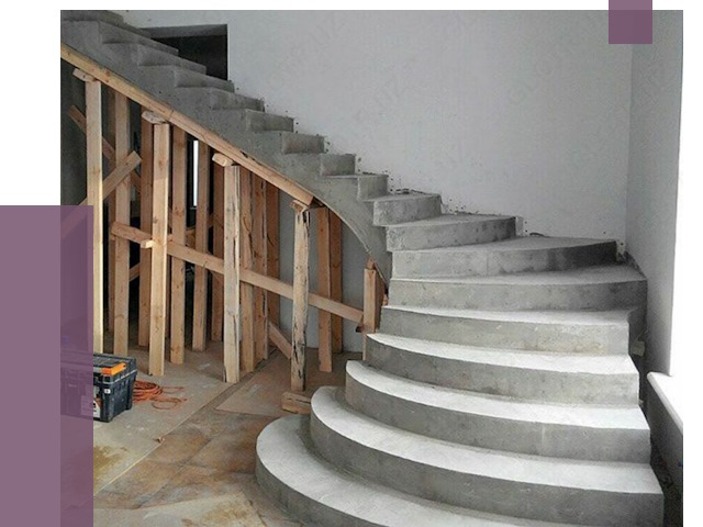 Изготовление бетонных лестниц под ключ в Зиме от 19945 руб. | ПРОЛЁТ-Зма