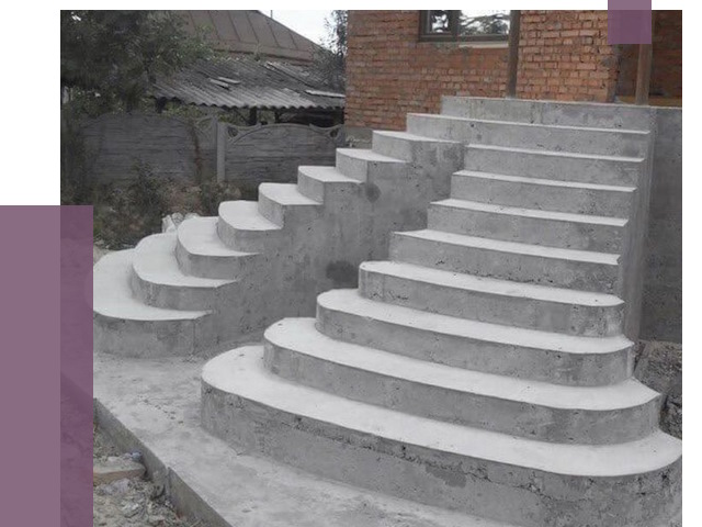 Монтаж бетонных лестниц в Зиме от 4296 руб. 