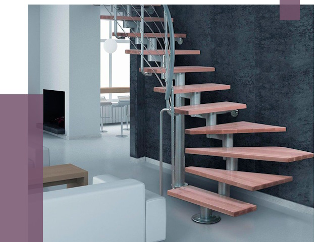 Модульные лестницы в Зиме от 16876 руб. — купить в ПРОЛЁТ-Зма