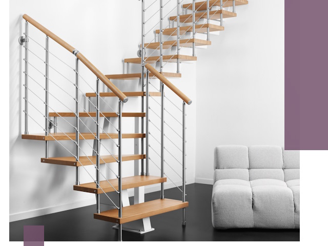 Модульные лестницы под ключ в Зиме — монтаж и изготовление