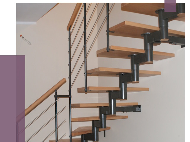 Изготовление модульных лестниц в Зиме от 11507 руб. 