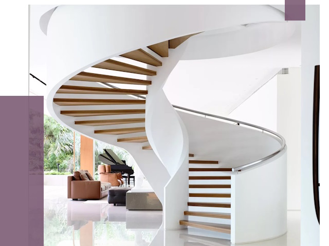 Винтовые лестницы в Зиме под ключ от 48583 руб. | ПРОЛЁТ-Зма