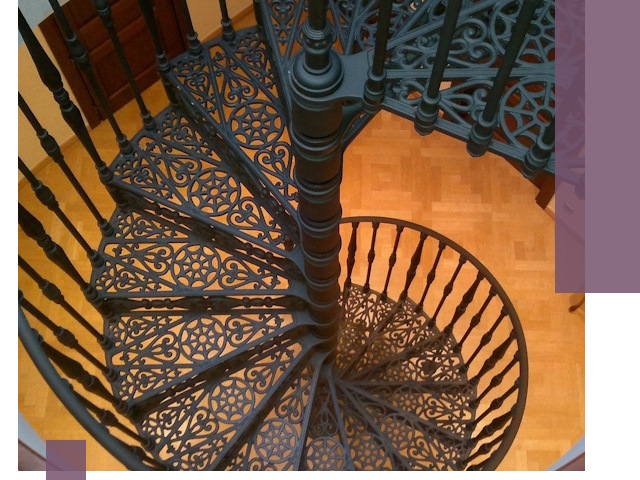 Винтовые лестницы под ключ в Зиме: производство и монтаж