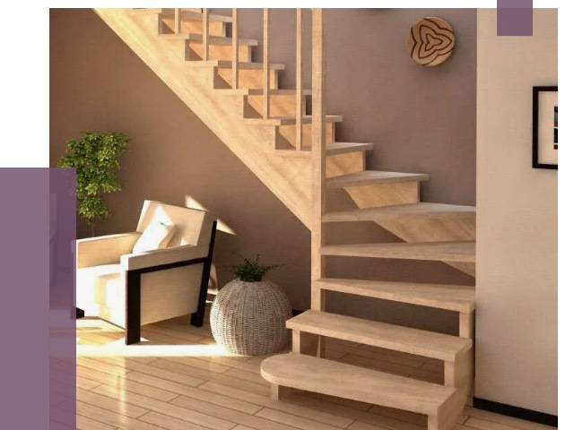 Изготовление Г-образных лестниц в Зиме от 18922 руб. 