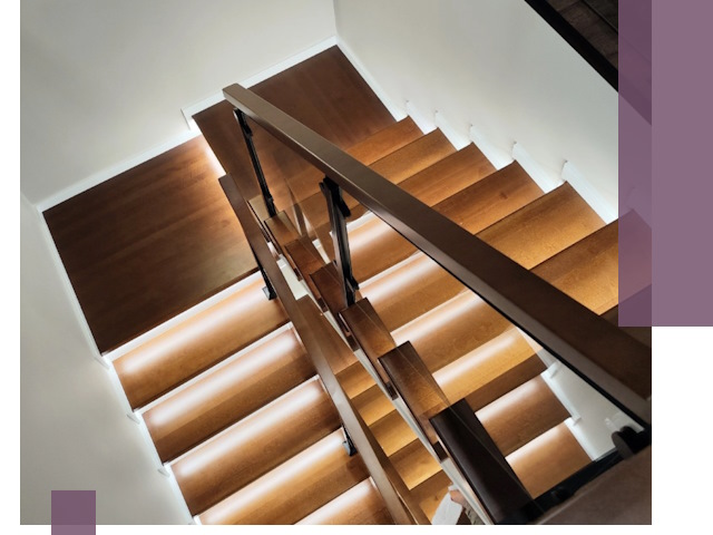 Изготовление П-образных лестниц под ключ в Зиме