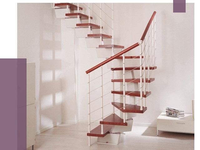 Изготовление лестниц на больцах в Зиме от 9717 руб. | ПРОЛЁТ-Зма