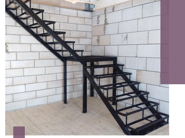 Лестницы на металлокаркасе под ключ в Зиме — изготовление и монтаж