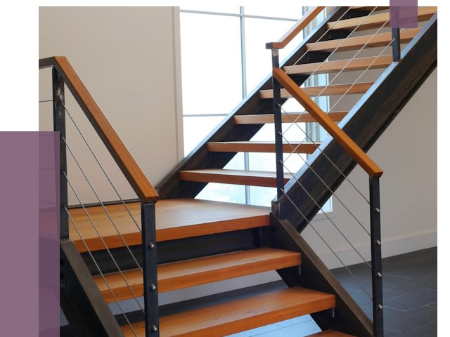 Изготовление лестниц на металлокаркасе в Зиме от 18922 руб. | ПРОЛЁТ-Зма