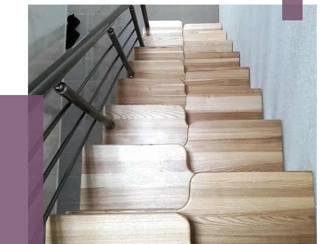 Лестницы гусиный шаг в Зиме от 13041 руб. под ключ | ПРОЛЁТ-Зма