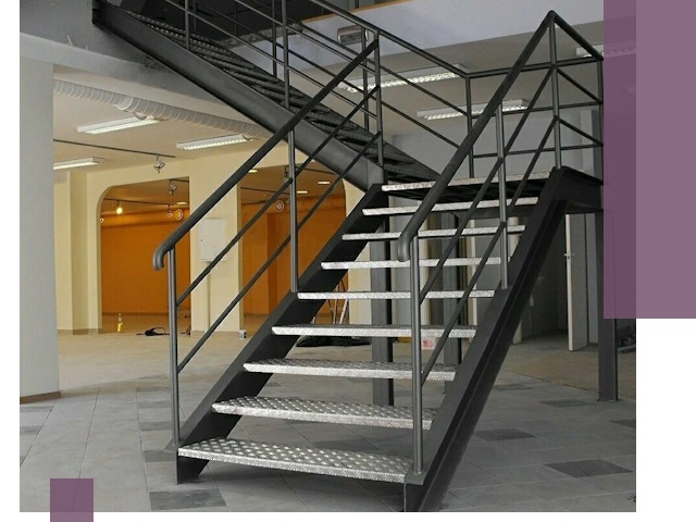 Лестницы для офиса в Зиме: изготовление, монтаж, демонтаж