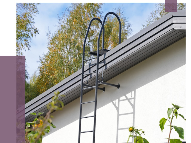 Лестницы на крышу в Зиме от 19126 руб. — монтаж и монтаж ПРОЛЁТ-Зма