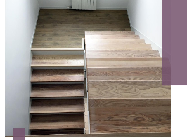 Тонировка лестниц в Зиме: качественно и долговечно