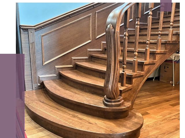 Дубовые лестницы под ключ в Зиме от 176433 руб. — ПРОЛЁТ-Зма