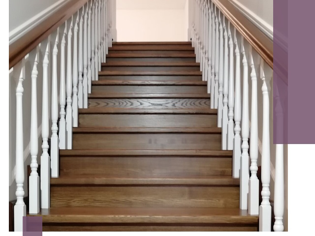 Лестницы из ясеня на заказ в Зиме — изготовление и монтаж