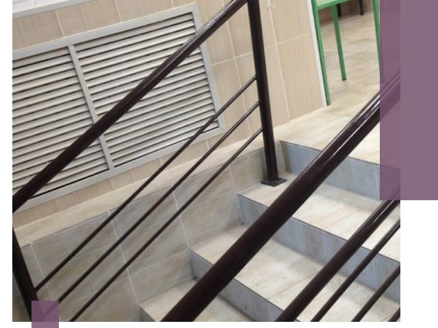 Изготовление перил из металла под ключ в Зиме