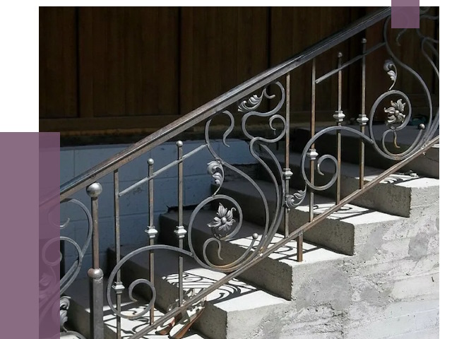 Кованые перила в Зиме от 8694 руб. под ключ — качество от ПРОЛЁТ-Зма