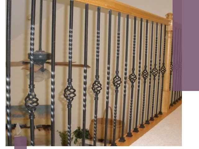 Изготовление и монтаж кованных перил в Зиме под ключ
