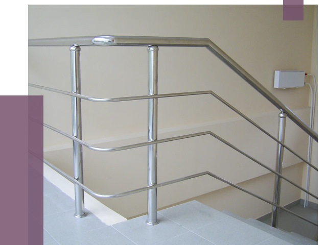 Алюминиевые перила в Зиме от 6341 руб. под ключ | ПРОЛЁТ-Зма