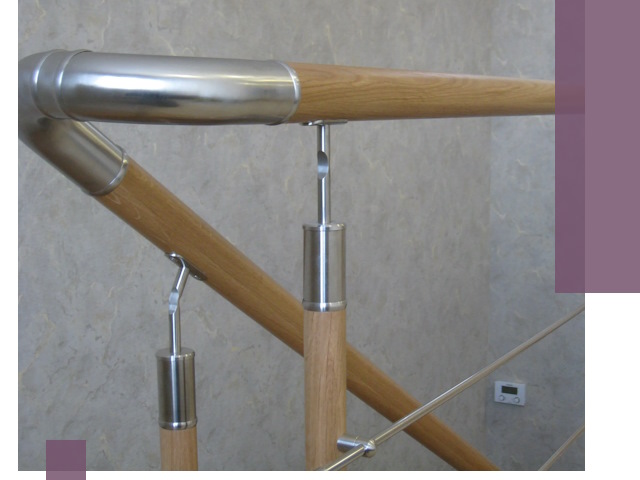 Комбинированные перила на заказ в Зиме — монтаж и производство