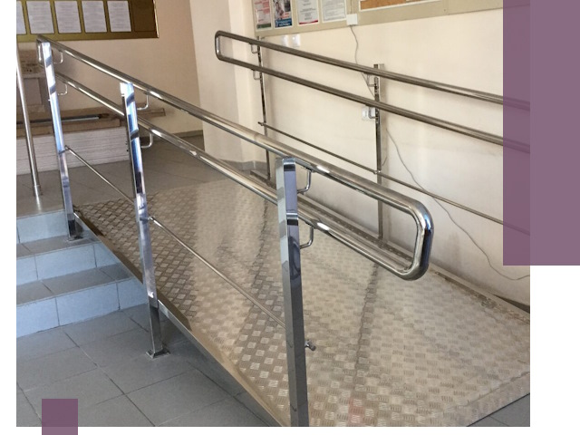 Перила для инвалидов в Зиме — надежные поручни и ограждения