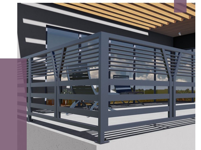 Изготовление балконных ограждений в Зиме от 10739 руб. | ПРОЛЁТ-Зма