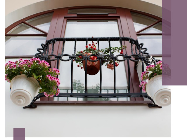 Изготовление и монтаж французских балконов в Зиме