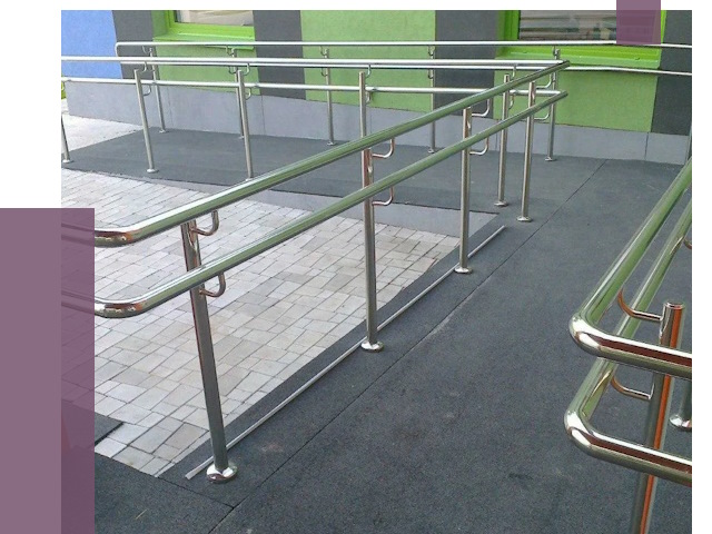 Ограждения пандусов в Зиме от 4347 руб. монтаж | ПРОЛЁТ-Зма