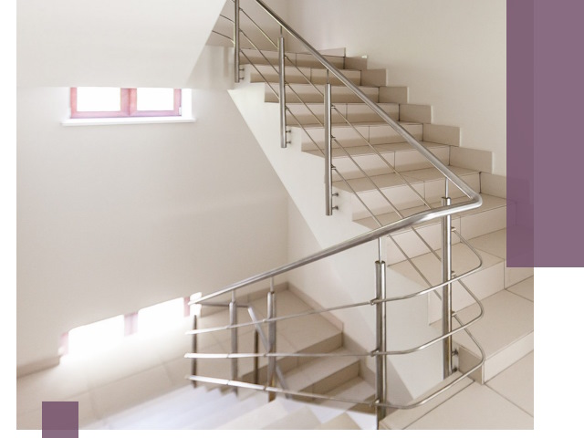 Установка и замена перил в подъезде в Зиме