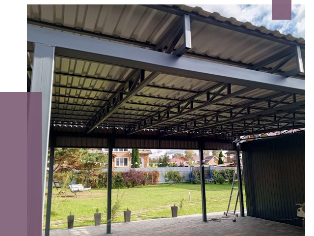 Монтаж навесов в Зиме от 7364 руб. — установка навеса | ПРОЛЁТ-Зма