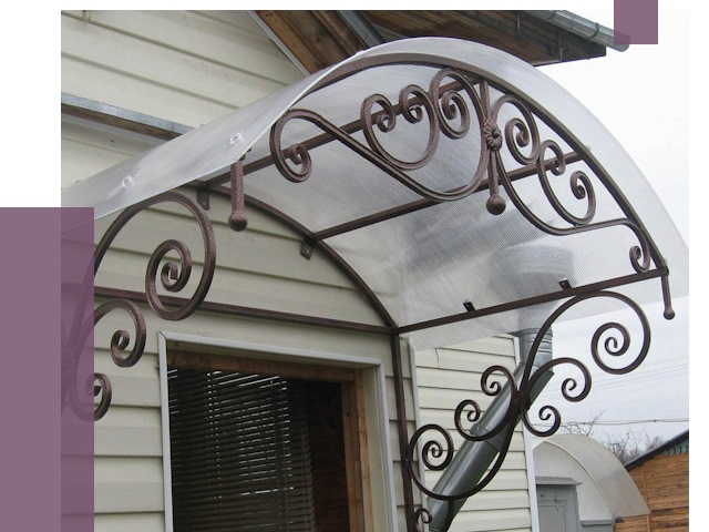 Изготовление козырьков в Зиме от 7364 руб. — заказать | ПРОЛЁТ-Зма