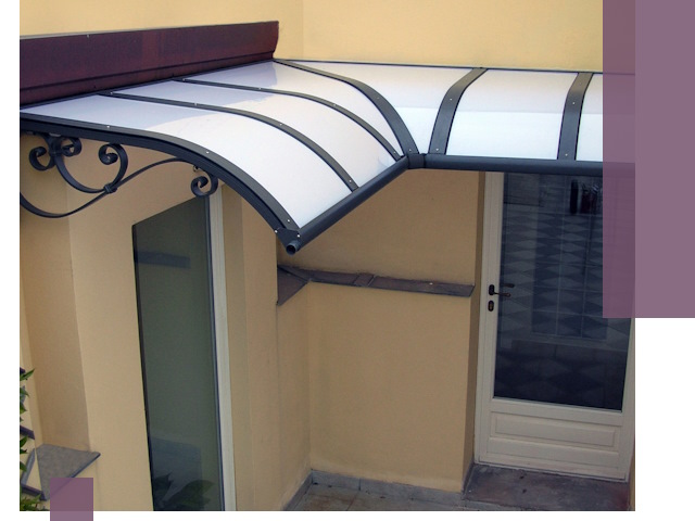 Монтаж козырьков любой сложности в Зиме под ключ