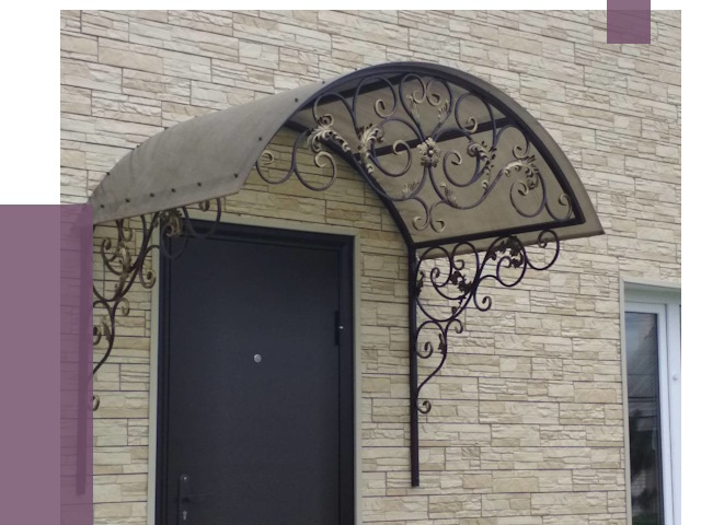 Ремонт козырьков в Зиме от 7415 руб. | ПРОЛЁТ-Зма