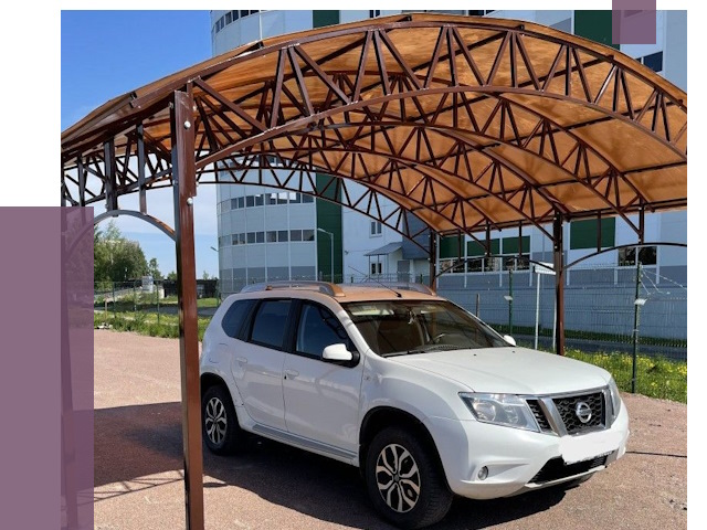 Недорогие навесы в Зиме от 42958 руб.  | ПРОЛЁТ-Зма