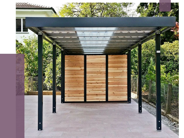 Отдельно стоящие навесы во дворе в Зиме от 80290 руб. | ПРОЛЁТ-Зма