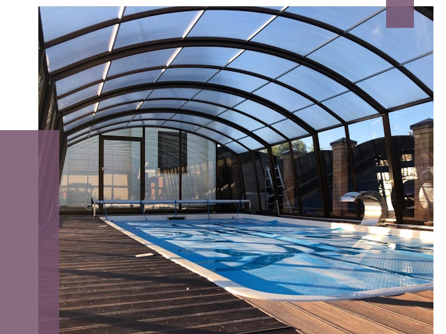 Навесы для бассейна в Зиме от 16774 руб. под ключ | ПРОЛЁТ-Зма