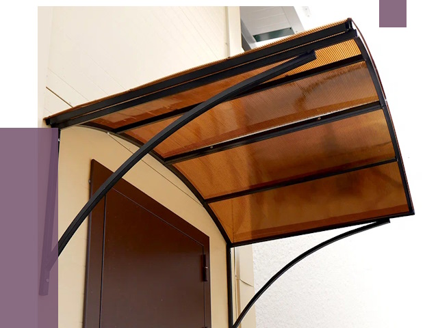 Недорогие козырьки в Зиме от 7589 руб.  | ПРОЛЁТ-Зма