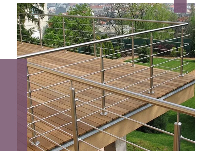 Алюминиевые парапеты в Зиме под ключ от 7773 руб. 