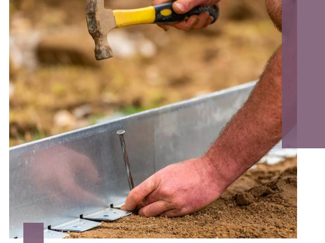 Монтаж металлических бордюров в Зиме быстро и качественно