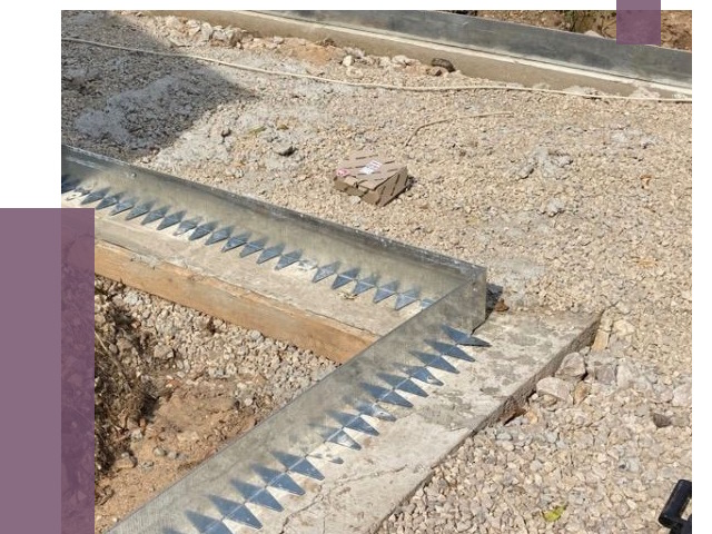 Нержавеющие бордюры в Зиме от 4807 руб. под ключ | ПРОЛЁТ-Зма