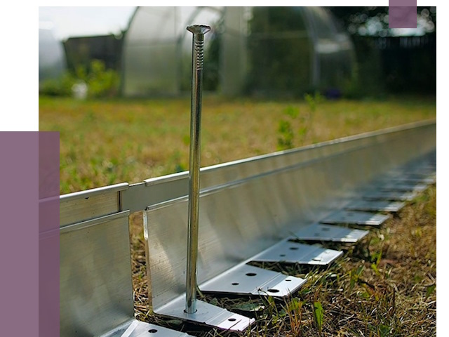 Металлические бордюры для газона в Зиме от 4296 руб. | ПРОЛЁТ-Зма