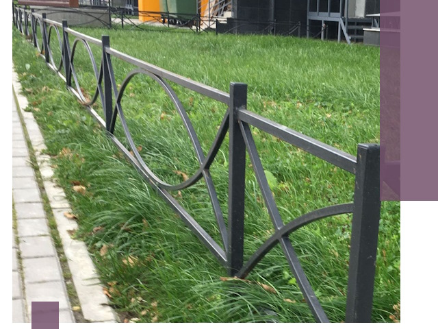 Газонные ограждения из металла в Зиме — монтаж и продажа