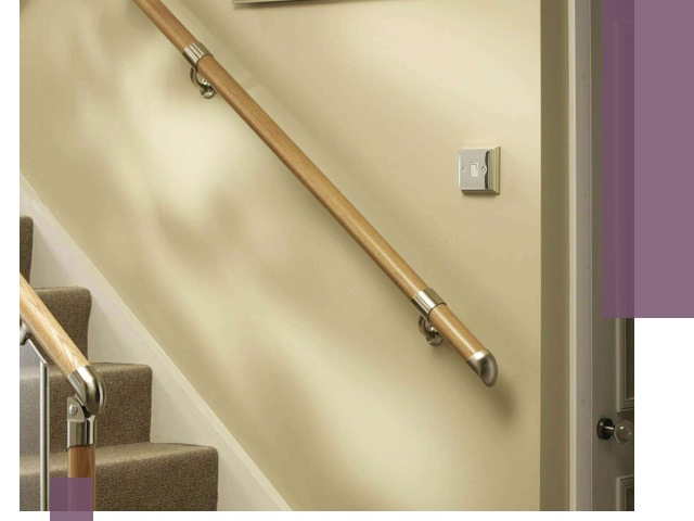 Монтаж пристенных поручней профессионально в Зиме