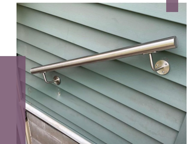 Поручни из нержавеющей стали в Зиме от 7671 руб.  | ПРОЛЁТ-Зма