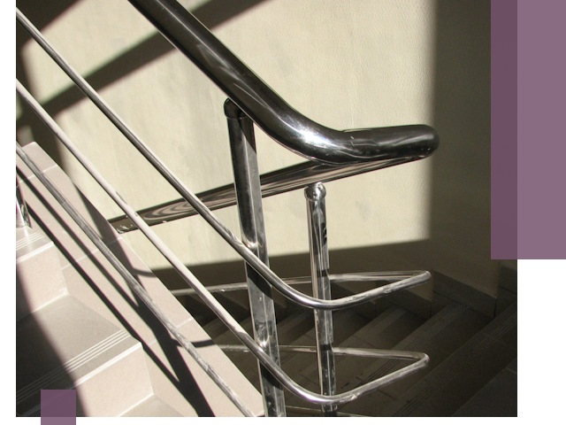 Поручни из нержавеющей стали под ключ в Зиме